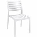 Siesta Ares Outdoor Dining Chair White, 2PK ISP009-WHI